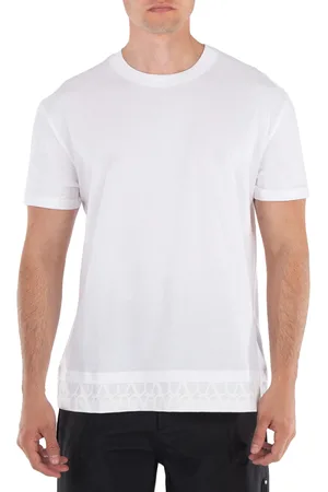 VALENTINO Toile Iconographe Detail Cotton T-Shirt, Size Large