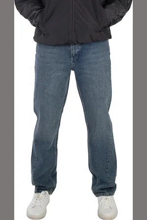 Daily paper Light Blue Nabil Denim Pants, Size Small