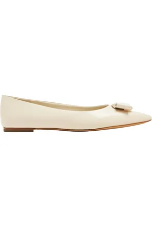 Salvatore Ferragamo New Vara Plate Zea Ballet Flats, Size 9