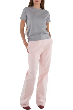 Burberry Logo-Patch Flared Cotton Jeans, Brand Size 6 (US Size 4)