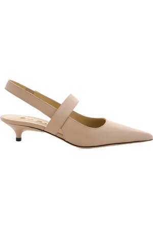 By Far Shirley Nappa Pointed-Toe Pumps, Brand Size 35 (US Size 5)