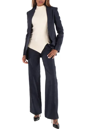 Stella McCartney Ladies Black Single-Breasted Blazer, Brand Size 36 (US Size 2)