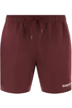 Burberry Drawstring Swim Shorts, Size X-Small