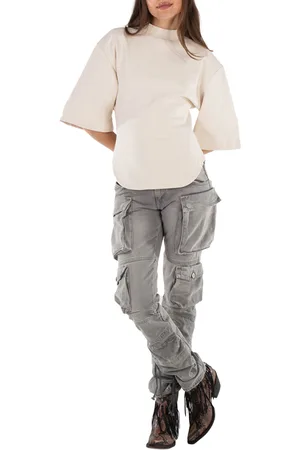 The Attico Ladies Grey Essie Long Pants, Brand Size 26