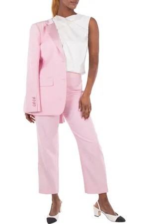 Burberry Orchid Pink Emma Smart Trousers, Brand Size 8 (US Size 6)