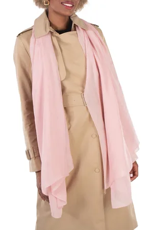 Bvlgari Pink Logomania Silk Maxi Stole 245356