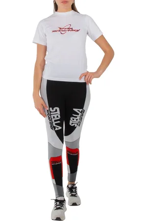 Stella McCartney Ladies White Logo Printed T-Shirt, Brand Size 36 (US Size 2)