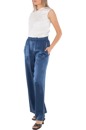 Burberry Wide-Leg Elasticated Waistband Pants, Brand Size 8 (US Size 6)