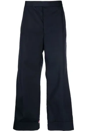 Thom Browne Mens RWB-Stripe Tailored Trousers, Brand Size 2 (Medium)