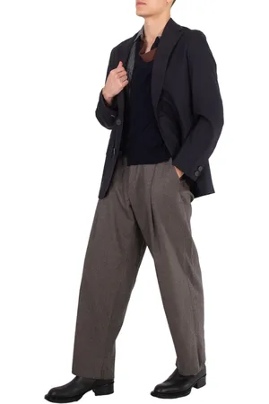 Kolor Mens Navy Single Breasted Blazer, Brand Size 2 (Medium)