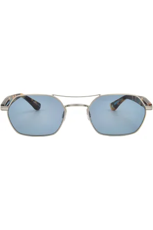 GARRETT LEIGHT GOLDIE SUN Pacifica Geometric Sunglasses 4064 BS-BIO SPT/PAC 50