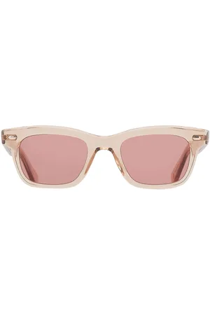 GARRETT LEIGHT GROVE SUN Bordeaux Rectangular Sunglasses 2143 BRE/BOR 48