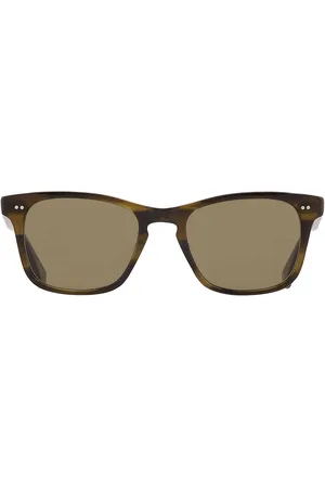 GARRETT LEIGHT TORREY SUN Green Square Sunglasses 2148 DGFR/GRN 51