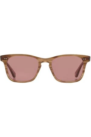 GARRETT LEIGHT TORREY SUN Lilac Square Sunglasses 2148 PAT/LI 51