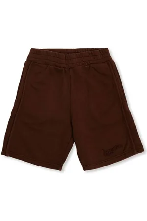 Jacquemus Kids Logo Fleece Shorts, Size 10Y