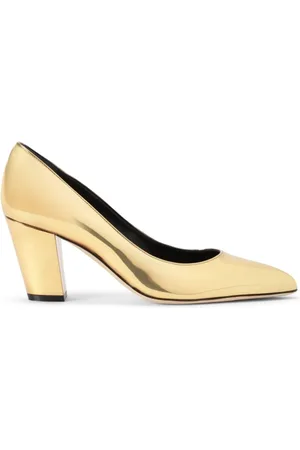 Giuseppe Zanotti Femiy 70Mm Metallic-Effect Pumps, Brand Size 35 ( US Size 5 )