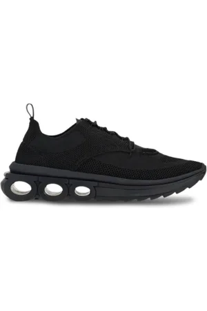 Salvatore Ferragamo Nima Knit Running Sneakers, Size 7.5
