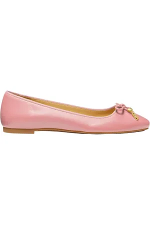 Michael Kors Nori Leather Ballet Flats, Brand Size 5.5 ( US Size 5.5 )