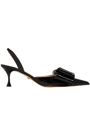 Mach & Mach Le Cadeau Patent Slingback Pumps, Brand Size 35 ( US Size 5 )