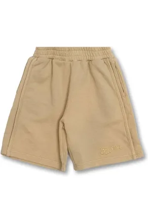 Jacquemus Kids Logo Fleece Shorts, Size 4Y