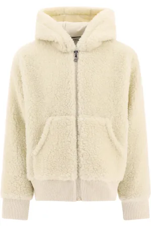 Moncler Boys Logo Patch Zip-Up Jacket, Size 6Y