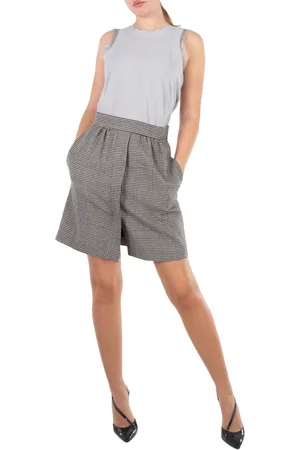 Max Mara Houndstooth Wool Toano Mini Skirt, Brand Size 34 (US Size 0)