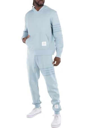 Thom Browne 4-Bar Striped Drawstring Sweatpants, Brand Size 1 (Small)