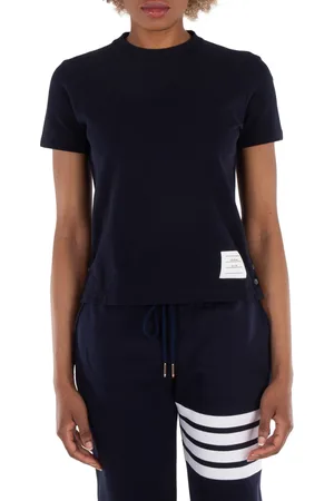 Thom Browne Asymmetric Hem T-Shirt, Brand Size 36 (US Size 0)