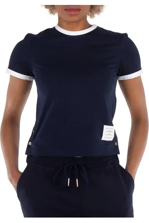 Thom Browne Ringer T-Shirt, Brand Size 38 (US Size 2)