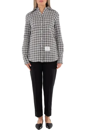 Thom Browne Twill Low Rise Cigarette Trouser, Brand Size 38 (US Size 2)