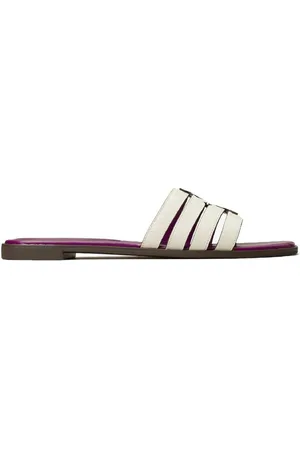 Tory Burch Ines Leather Slides, Size 6