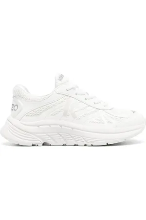 Kenzo Low-Top Panelled Sneakers, Brand Size 38 (US Size 7)