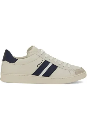 Bally Thiago Low-Top Leather Sneakers, Brand Size 7 ( US Size 8 )