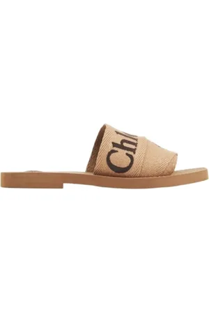 Chloé Woody Flat Sandals, Brand Size 38 ( US Size 8 )