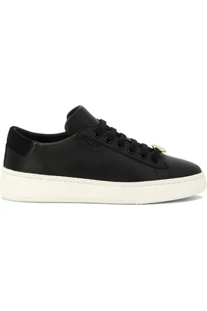 Bally Ryver-W Low-Top Leather Sneakers, Brand Size 8.5 (US Size 9.5)