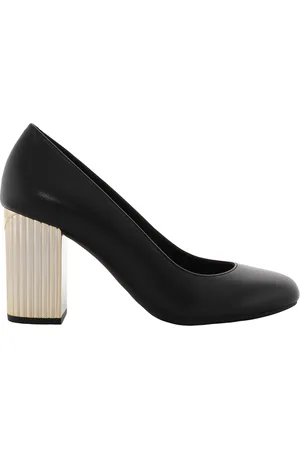 Michael Kors Porter Leather Heel Pump, Brand Size 7 (US Size 7)