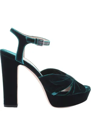 Jimmy Choo Heloise 120 Platform Sandals, Brand Size 36 ( US Size 6 )