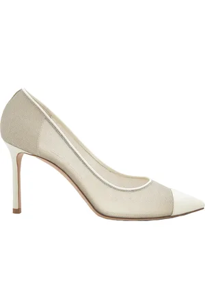 Jimmy Choo Romy 85 High Heel Pumps, Brand Size 37 ( US Size 7 )