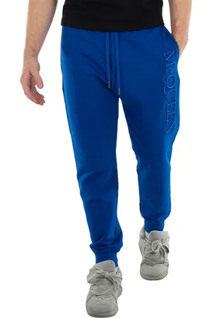 Alexander McQueen Logo Embroidered Track Pants, Size Medium