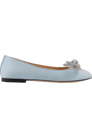 Mach & Mach Double Bow Ballerina Flats, Brand Size 36 ( US Size 6 )