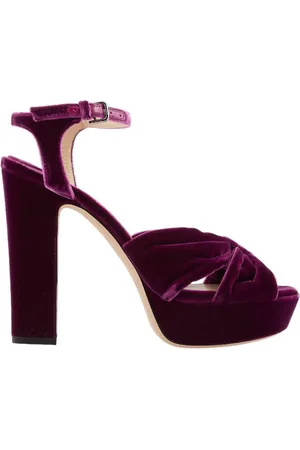 Jimmy Choo Heloise 120 Platform Sandals, Brand Size 35 ( US Size 5 )