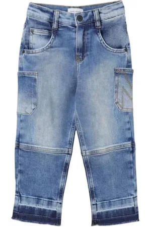 Marc Jacobs Boys Panelled Denim Jeans, Size 6Y
