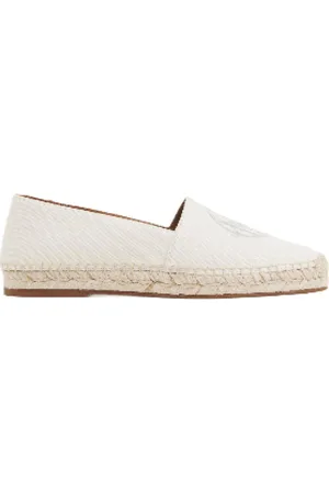 Chloé Pary Logo Embroidered Espadrilles, Brand Size 36 (US Size 6)