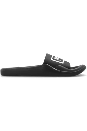 Kenzo Black Logo PVC Pool Mules, Brand Size 40 ( US Size 7)