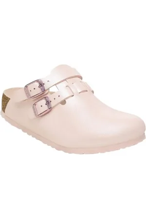 Birkenstock Kids Graceful Light Rose Kay Birko-Flor Clogs, Brand Size 30 (13 Big Kids)