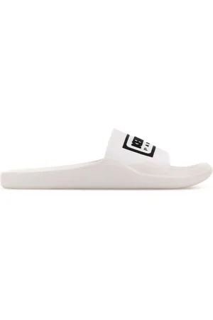 Kenzo Off White Logo PVC Pool Mules, Brand Size 42 ( US Size 8.5)