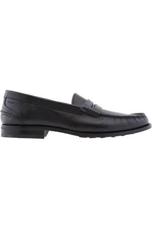 Bally Black Leather Penny Loafers, Brand Size 9 ( US Size 10 )
