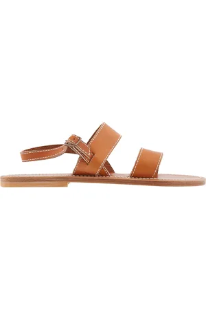 K jacques Barigoule Leather Flat Sandals, Brand Size 41 ( US Size 9.5 )