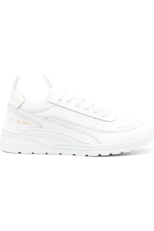 COMMON PROJECTS Track 90 Leather Sneakers, Brand Size 38 ( US Size 8 )