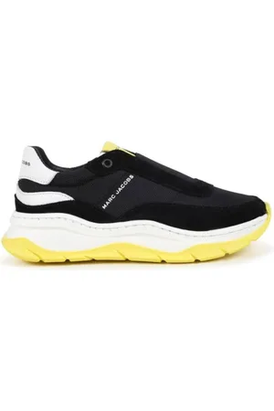 Marc Jacobs Boys Slip-On Panelled Low-Top Sneakers, Brand Size 31 (13.5 Kids)
